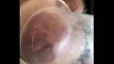 تشغيل Aka bianca ضخ الشمع الحمار عالية