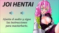 Play Joi hentai con mitsuri. superintendent gang upspang. en español.
