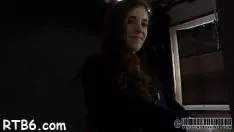 Redare Floosy care primește un boom de sperma peste față